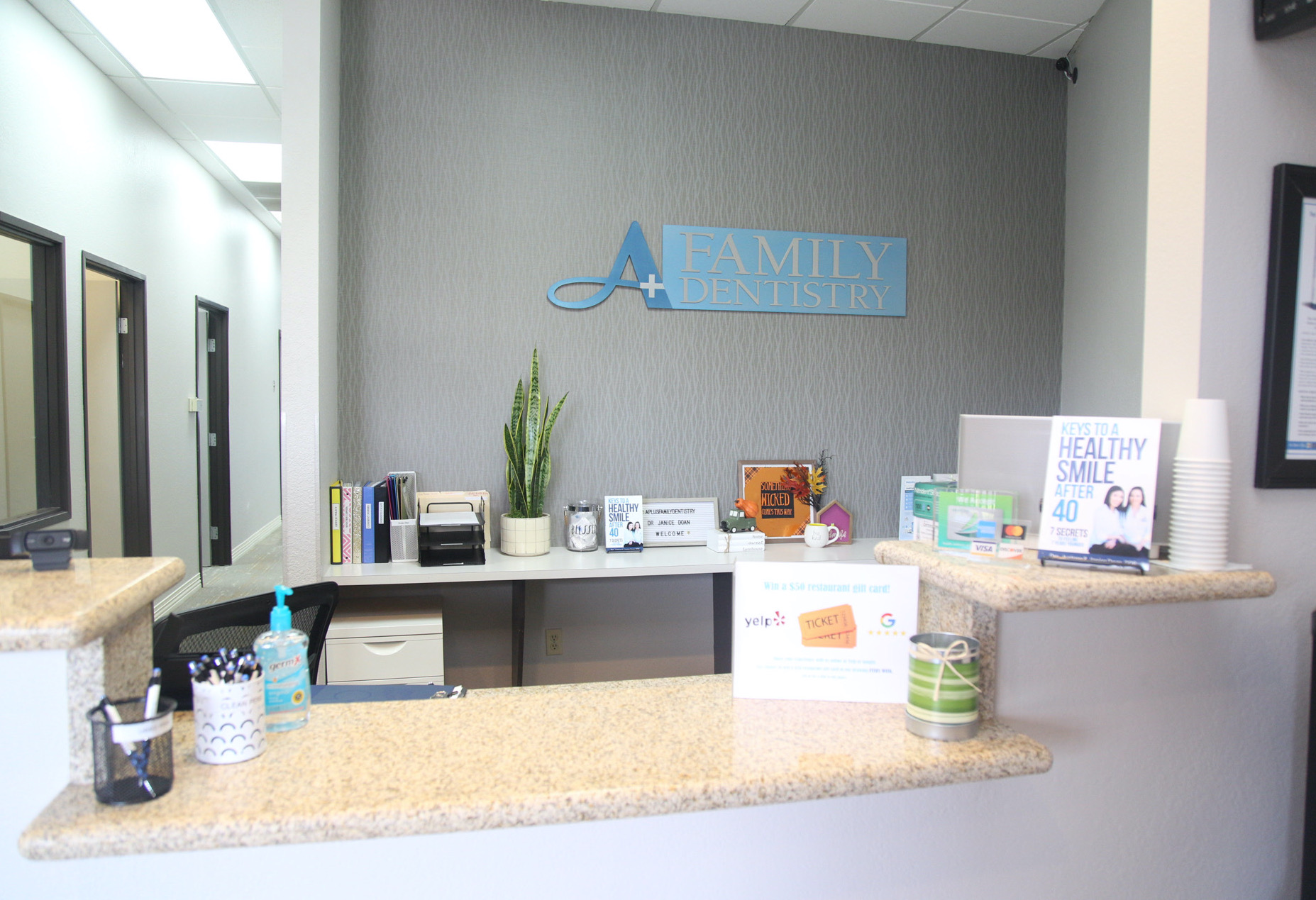 Sorrento Valley A+ Family Dentistry office